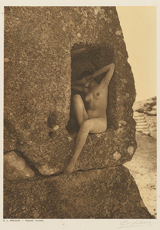 Etude G. L Arlaud -Surprise, from Vingt Études de Nu en Plein Air, 1920