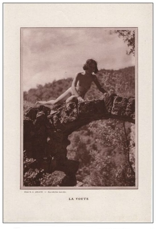 Etude G. L Arlaud -  Voute Ruines, 1930