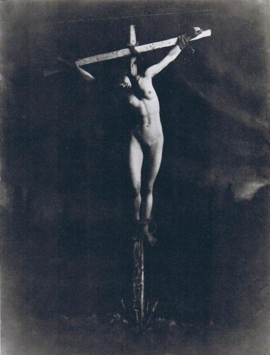 František Drtikol -Étude de la Crucifixion, 1914 (4)