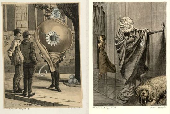 Max Ernst- Une semaine de bonté premier Cahier dimanche le lion de Belfort, 1934 . © ADAGP