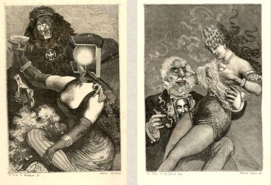 Max Ernst- Une semaine de bonté premier Cahier dimanche le lion de Belfort, 1934 . © ADAGP