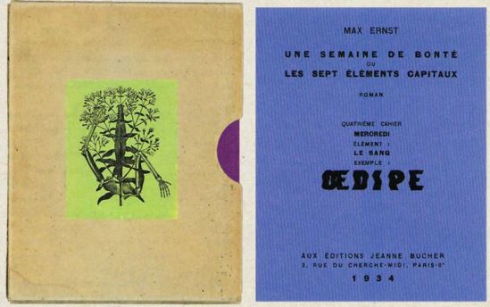 Max Ernst- Une semaine de bonté quatrieme cahier Mercredi OedipeCahier 1934