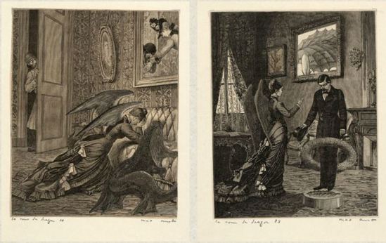 Max Ernst- Une semaine de bonté troisème cahier Mardi, La cour du DragonCahier 1934 1