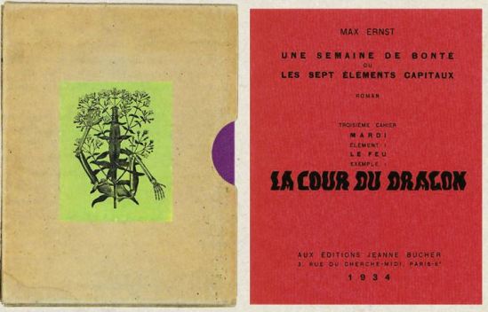 Max Ernst- Une semaine de bonté troisème cahier Mardi, La cour du DragonCahier 1934