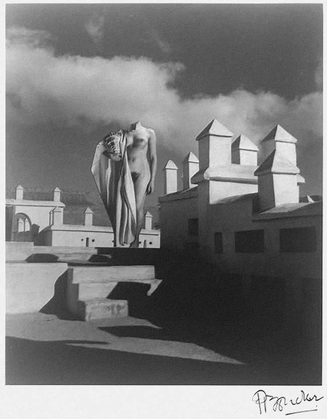 Pierre Boucher, Nu à Télouet, Maroc,1936 #11 1937 from Les Fantasmagories du Nu