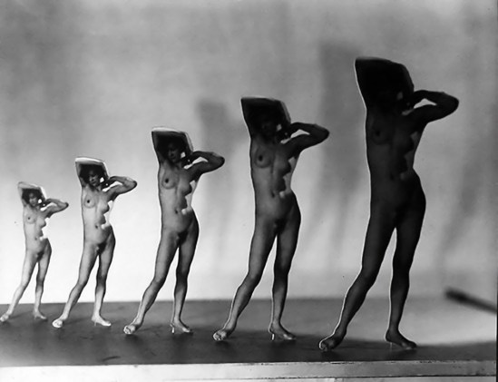František Drtikol -Five Times, Five Sizes (Cut out)], ,1930