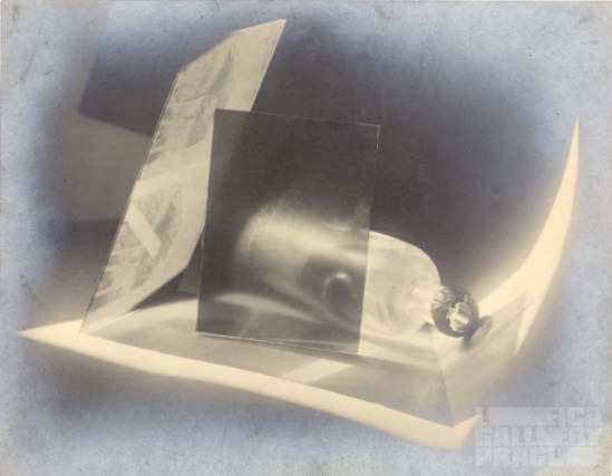 Jaromir Funke  Kompozice ( lavev a sklo) composition bouteille et verre, 1927