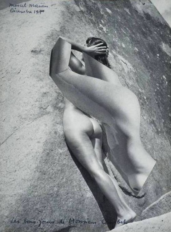 Marcel Mariën - Les Bons jours de Monsieur Courbet, Décembre 1970