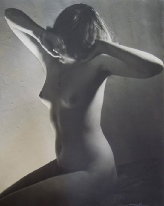 Quinto Albicocco - study of nude, 1935-40