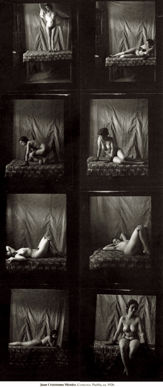 Juan Crisóstomo Méndez Ávalos, 8 planches contacts série, Puebla, 1926 3