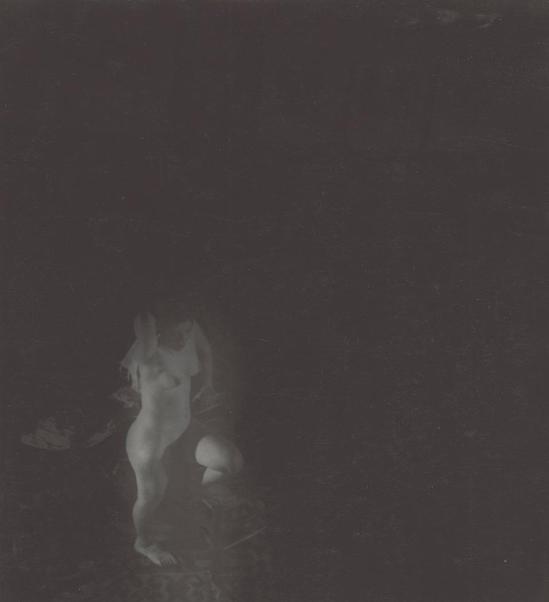 Josef Breitenbach-Female Nude posing, , Nd,, Gelatin silver print© The Josef Breitenbach Trust.