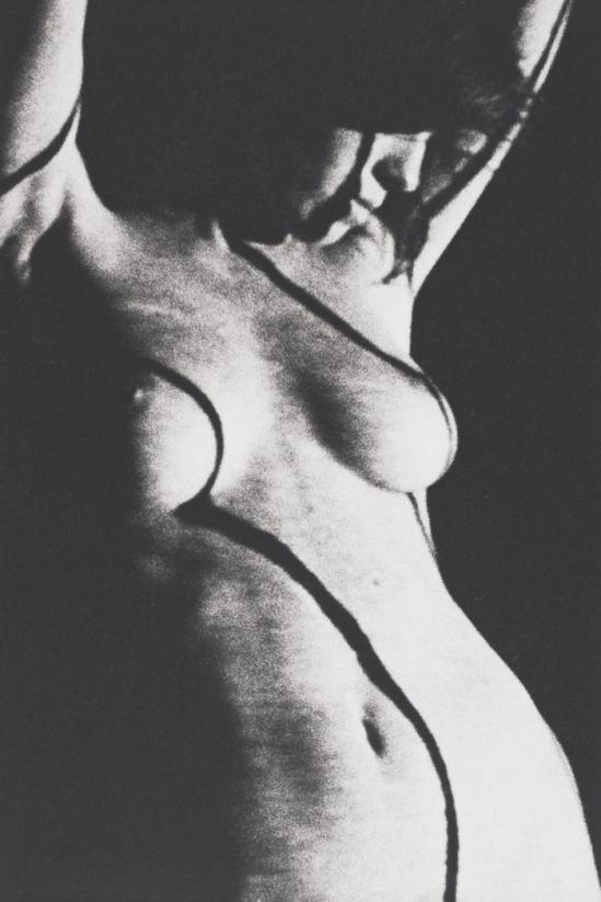 Robert Heinecken -Doublés Figure, 1965, Tirage argentique © Robert Heinecken Archives