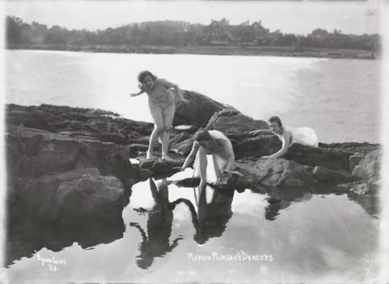 Athur Vitols for Byron Company - Byron Company - Marion Morgan's Dancers, Three Girls and Reflections in Water. Photographs, Prints & Drawings 1917