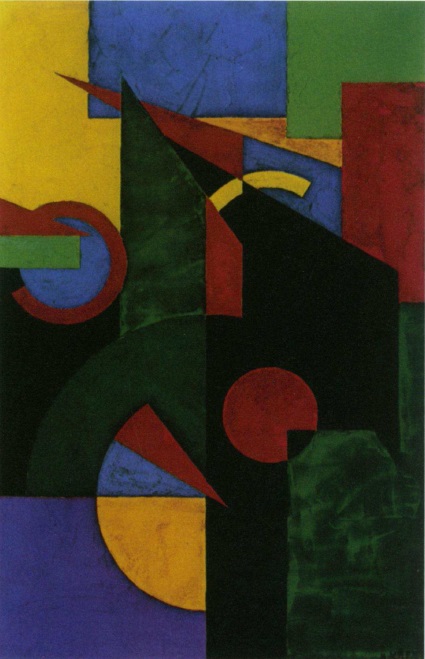 Marcel louis baugnier- background for Akova' s dance, 1923