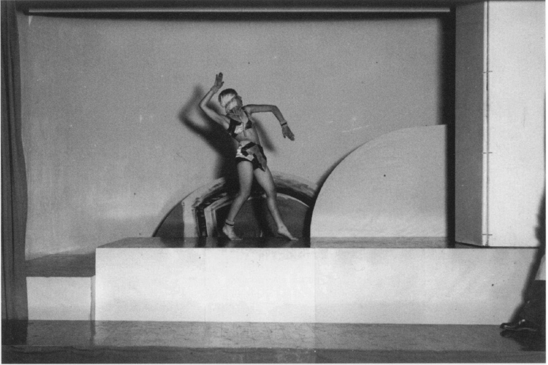 Unknown photographer- Akarova in la danse d'Amour de Falia, 1929, in costume of her own design, corpyright Sabam Brussels