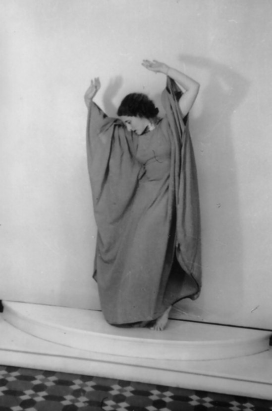 Hilde Holger-Blue Costume 1941-43, Bombay , by Charles Petras 