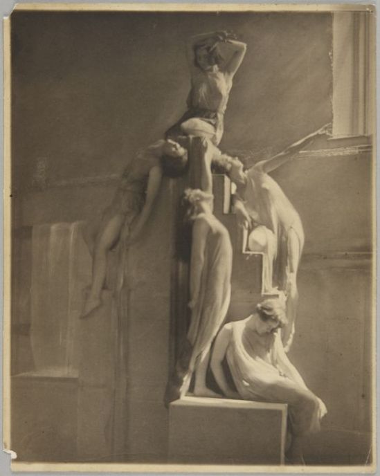  Clarence H. White- Dancers from Barnard College Greek Games ,1911 Platinum print 