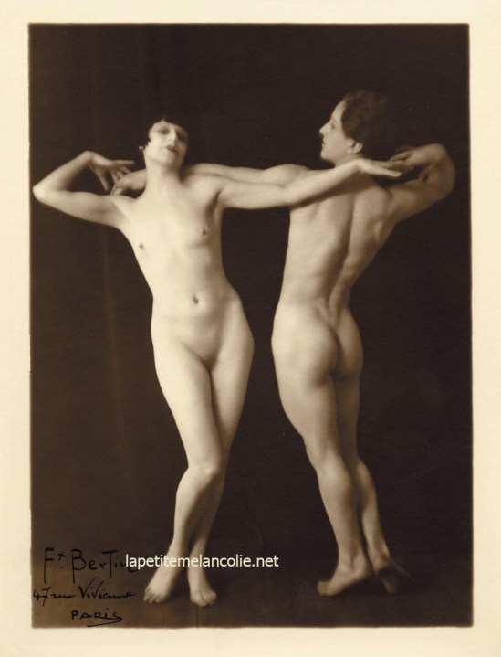 Francois Bertin- untitled, 1925 gelatine silver print From EroticPhotography by Alexandre Dupuy , 2011